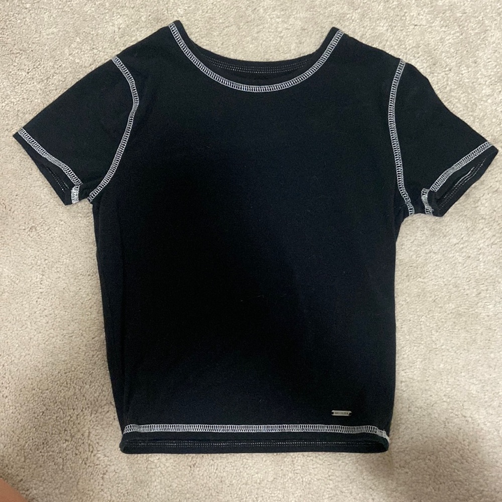 Hollister crop top baby tee